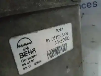 Pezzo di ricambio per auto di seconda mano radiatore d acqua per man 14.264 f2000 264 riferimenti oem iam 81061016438  