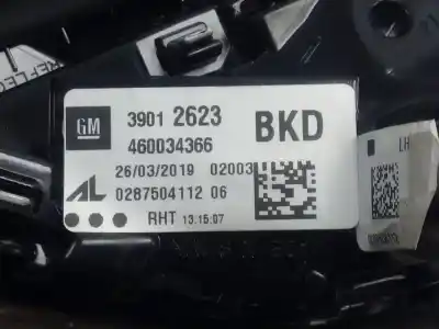 Second-hand car spare part interior left tailgate light for opel corsa e design line oem iam references 39012623  