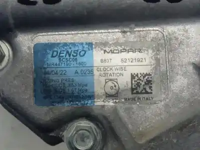 Pezzo di ricambio per auto di seconda mano compressore aria condizionata per fiat 500 (312_) 1.0 mild hybrid (312.ayd1b) riferimenti oem iam 52121921