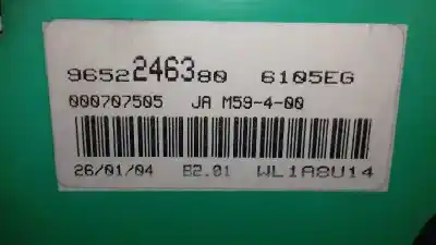 Peça sobressalente para automóvel em segunda mão quadrante por citroen c3 1.4 premier referências oem iam 55500030000  