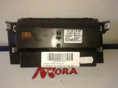 Second-hand car spare part multifunction display for citroen c4 lim. 1.6 hdi fap oem iam references 9800717380 caja 7 