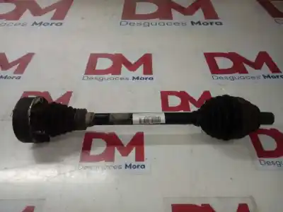 Peça sobressalente para automóvel em segunda mão transmissão dianteira esquerda por volkswagen eos (1f7) 1.6 16v fsi referências oem iam 3c0407271ab