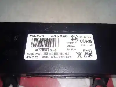 Peça sobressalente para automóvel em segunda mão módulo eletrônico por citroen ds5 design referências oem iam 9817537780  