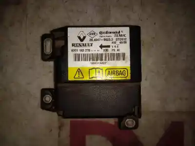 Peça sobressalente para automóvel em segunda mão centralina de airbag por dacia sandero ambiance referências oem iam 8201163278