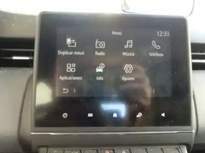 Peça sobressalente para automóvel em segunda mão display gps / multimídia por renault clio v 1.5 blue dci diesel fap referências oem iam 280346916r
