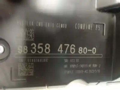 Peça sobressalente para automóvel em segunda mão quadrante por peugeot 308 1.6 referências oem iam 9835847680  