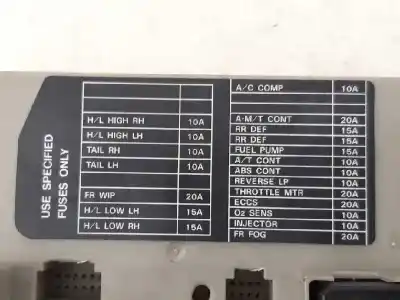 İkinci el araba yedek parçası röle/sigorta kutusu için nissan micra (k13k/kk) hr12de oem iam referansları 284b7ax61a  