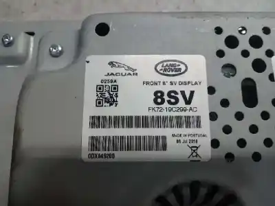Peça sobressalente para automóvel em segunda mão display gps / multimídia por jaguar xe 2.0 diesel cat referências oem iam fk7219c299ac  