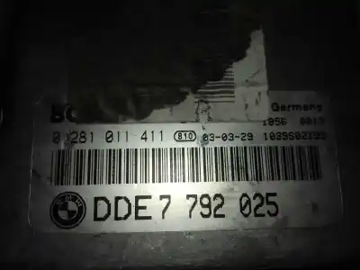 Second-hand car spare part ecu engine control for bmw serie 3 compact (e46) 2.0 320td oem iam references dde7792025  