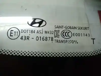 Peça sobressalente para automóvel em segunda mão vidro de custódia triangular traseiro esquerdo por hyundai i30 (pd) essence referências oem iam   