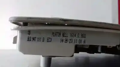 Peça sobressalente para automóvel em segunda mão luz interior por audi a3 (8l) 1.6 ambiente referências oem iam   