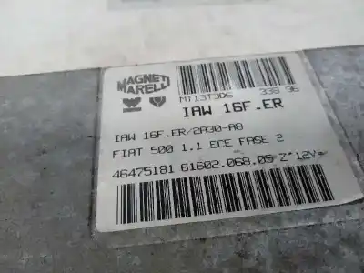 Second-hand car spare part ecu engine control for fiat cinquecento (170) * oem iam references mt13t3d6  