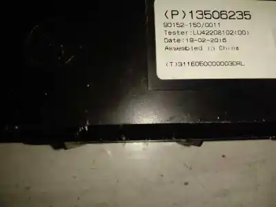 İkinci el araba yedek parçası elektronik modül için opel mokka x selective start/stop oem iam referansları 13506235  