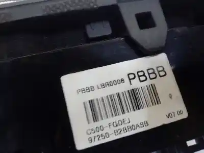 Peça sobressalente para automóvel em segunda mão comando de sofagem (chauffage / ar condicionado)  por kia soul ( ) concept referências oem iam 97250b2bb0asb  