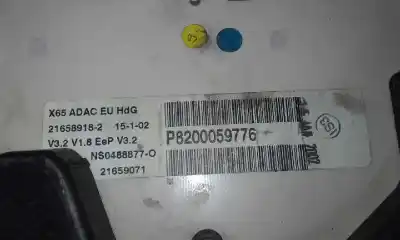 Second-hand car spare part dashboard for renault clio ii fase ii (b/cb0) clio oem iam references 8200059776  