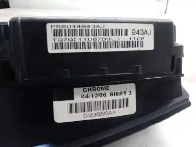 Peça sobressalente para automóvel em segunda mão quadrante por chrysler 300 c 3.0 crd cat referências oem iam p56044943aj  