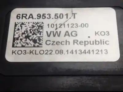 Second-hand car spare part indicator switch for seat toledo (kg3) reference oem iam references 6ra953501t  