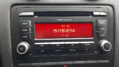 Pezzo di ricambio per auto di seconda mano IMPIANTO AUDIO / RADIO CD per AUDI A3 SPORTBACK (8PA)  Riferimenti OEM IAM 8P0035186S  
