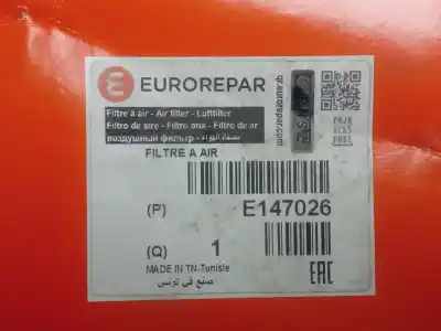 Second-hand car spare part air filter for renault kangoo (f/kc0) 1.9 dti diesel 80 cv / 59 kw oem iam references e147026  
