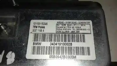 Second-hand car spare part right side airbag for bmw x3 (e83) 3.0 turbodiesel oem iam references 34341910002b  