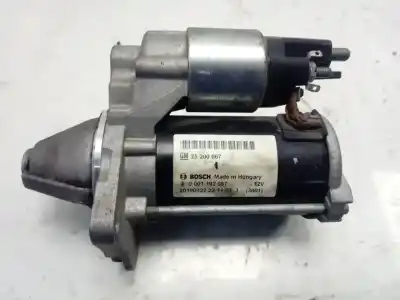 Peça sobressalente para automóvel em segunda mão motor de arranque por opel corsa e design line referências oem iam 0001192087  