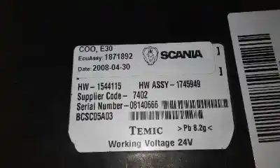 Recambio de automóvil de segunda mano de modulo electronico para scania r420 420 referencias oem iam 1871892  