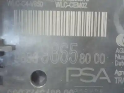 Second-hand car spare part electronic module for peugeot 308 1.6 oem iam references 9833986580  