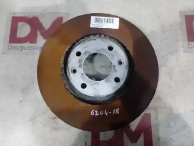 Peça sobressalente para automóvel em segunda mão disco de travão dianteiro por opel crossland x excellence referências oem iam 
