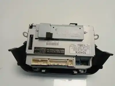 İkinci el araba yedek parçası çok fonksiyonlu ekran için toyota prius (nhw20) 1.5 basis oem iam referansları 8611047230  