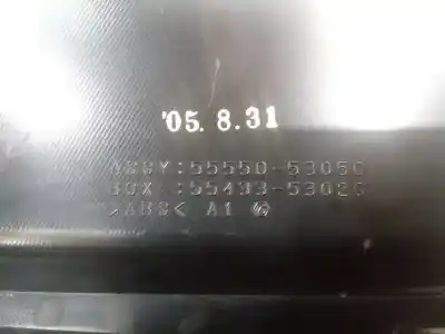 Pezzo di ricambio per auto di seconda mano scatola di guanti per lexus is (ds2/is2) 2.5 250 v6 riferimenti oem iam 5555053050  