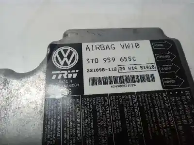Pezzo di ricambio per auto di seconda mano centralina airbag per skoda superb combi (3t5) 2.0 tdi 140 fap riferimenti oem iam 3t0959655c  