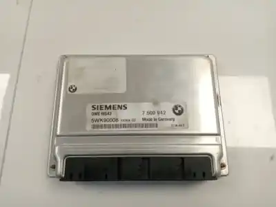 Second-hand car spare part ecu engine control for bmw x5 (e53) 3.0i oem iam references 7509942