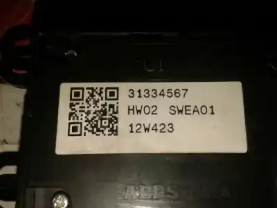 Second-hand car spare part left front power window switch for volvo v40 1.6 turbo cat oem iam references 31334567 caja 4 