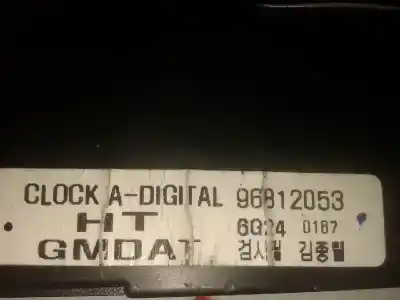 Second-hand car spare part multifunction display for chevrolet lacetti 2.0 diesel cat oem iam references 96812053  