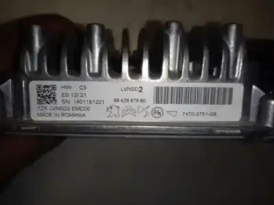 Second-hand car spare part electronic module for peugeot 308 1.6 oem iam references 9842667980  