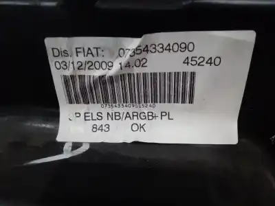 Second-hand car spare part driver left window regulator for lancia ypsilon (101) 1.3 jtd 16v oem iam references   