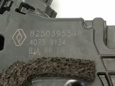 Second-hand car spare part rear left door lock for renault clio v 1.0 sce oem iam references 825039554r  