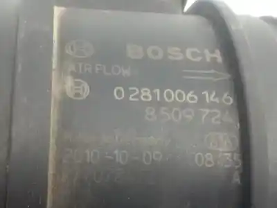 Second-hand car spare part flowmeter for bmw x1 (e84) 2.0 turbodiesel cat oem iam references 0281006146  