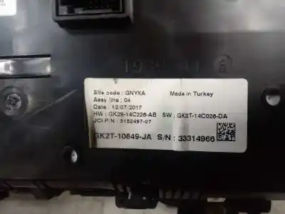 Автозапчасти б/у приборная доска за ford transit pritsche (ttg) 350 l3 cabina simple ссылки oem iam gk2t14c026da  