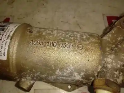 Автозапчастина б/у опора масляного фільтра для ssangyong rodius xdi посилання на oem iam a6651800310  