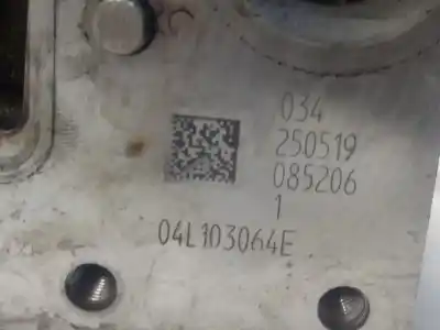Second-hand car spare part cylinder head for seat leon (5f1) motor 2.0 ltr. - 110 kw tdi oem iam references 04l103373  
