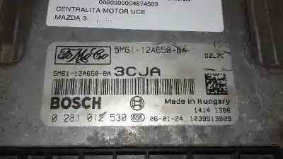 Second-hand car spare part ecu engine control for mazda 3  oem iam references 0281012530  