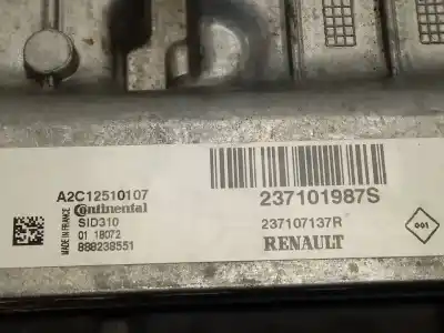 Second-hand car spare part ecu engine control for renault kadjar business oem iam references 237101987s  