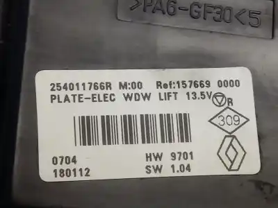 Second-hand car spare part left front power window switch for renault kadjar business oem iam references 254011766r  