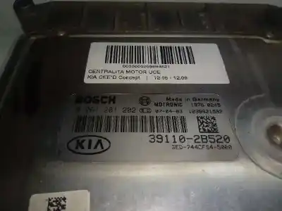 Second-hand car spare part ecu engine control for kia cee´d concept oem iam references 0261201202  