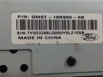 Second-hand car spare part multifunction display for ford focus lim. black&red oem iam references gm5t18b955sb  