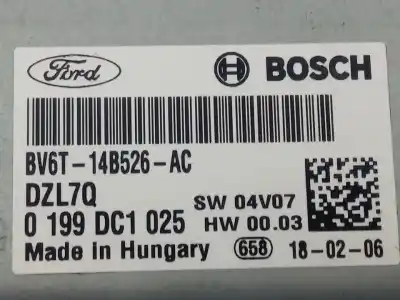Second-hand car spare part electronic module for ford focus lim. black&red oem iam references bv6t14b526ac  