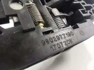 Автозапчасти б/у наружная рукоятка передняя справа за opel corsa c edition ссылки oem iam 9802977180  