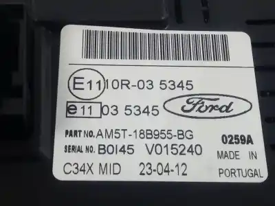 Second-hand car spare part multifunction display for ford focus lim. (cb8) trend oem iam references am5t18b955bg  