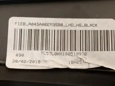 Pezzo di ricambio per auto di seconda mano bracciolo centrale per ford focus lim. black&red riferimenti oem iam a045a06em35  